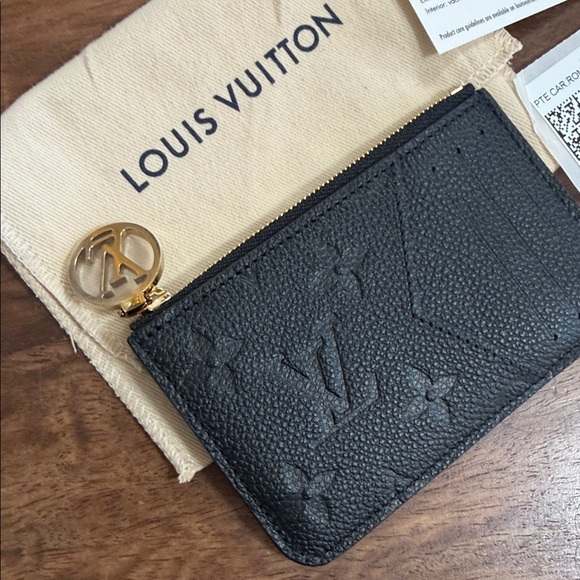 Louis Vuitton Monogram Black ROMY card holder - Picture 7 of 9
